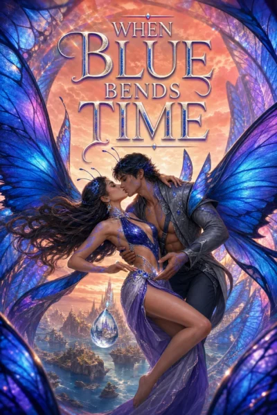 WHEN BLUE BENDS TIME Cover